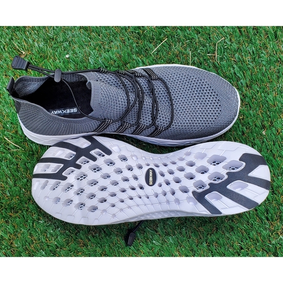 Womens Water Shoes Quick Dry Barefoot Aqua Shoes Beach Walking Kayak Boating - Picture 5 of 11